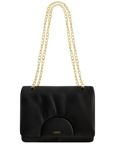 Jason Wu Leather Shoulder Bag In Black