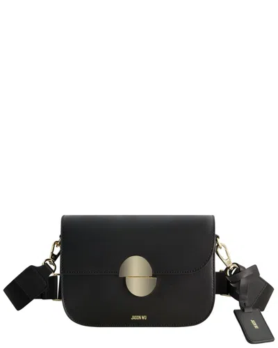 Jason Wu Leather Shoulder Bag In Black