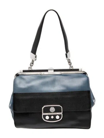 Pre-owned Jason Wu Leather Shoulder Bag In Black