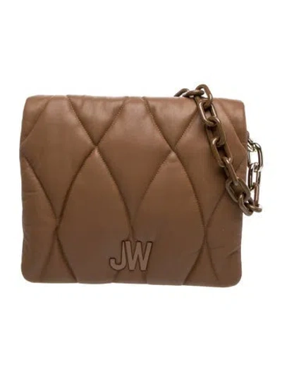 Pre-owned Jason Wu Leather Shoulder Bag In Brown