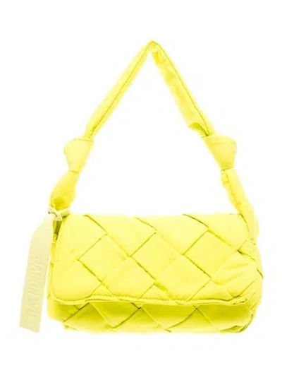 Pre-owned Jason Wu Leather Shoulder Bag In Green/yellow
