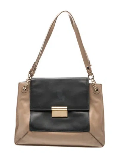 Pre-owned Jason Wu Leather Shoulder Bag In Neutrals