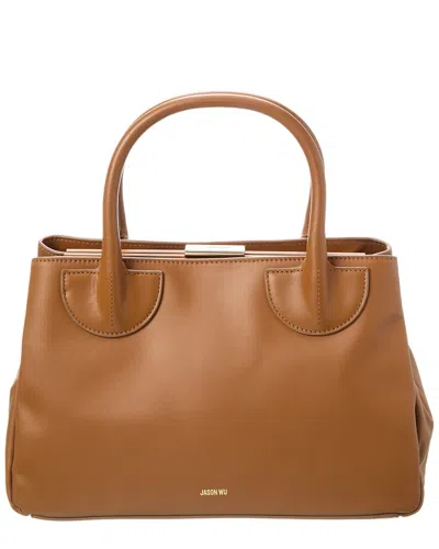 Jason Wu Leather Tote In Brown