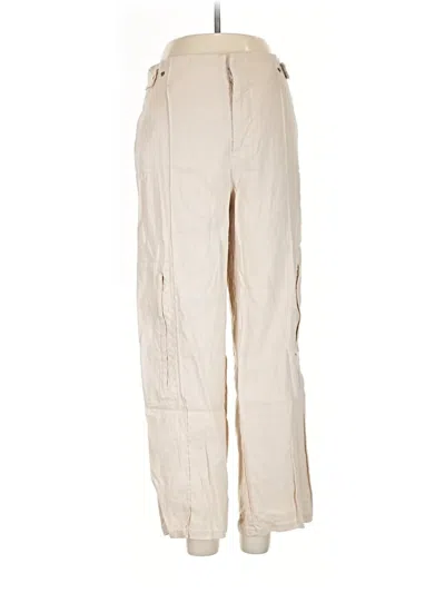 Pre-owned Jason Wu Linen Pants In Brown