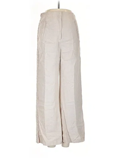 Pre-owned Jason Wu Linen Pants In Ivory
