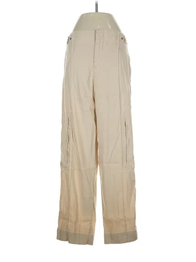 Pre-owned Jason Wu Linen Pants In Tan