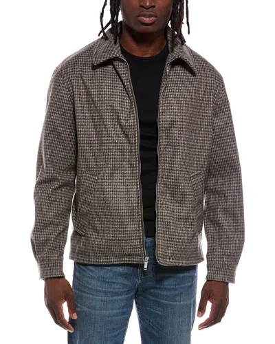 Jason Wu Lis Collared Zip Front Jacket In Brown