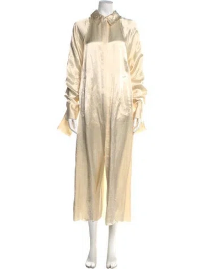 Pre-owned Jason Wu Long Dress In Neutral
