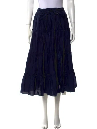 Pre-owned Jason Wu Long Skirt In Blue