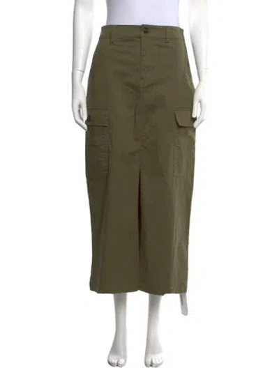 Pre-owned Jason Wu Long Skirt In Green