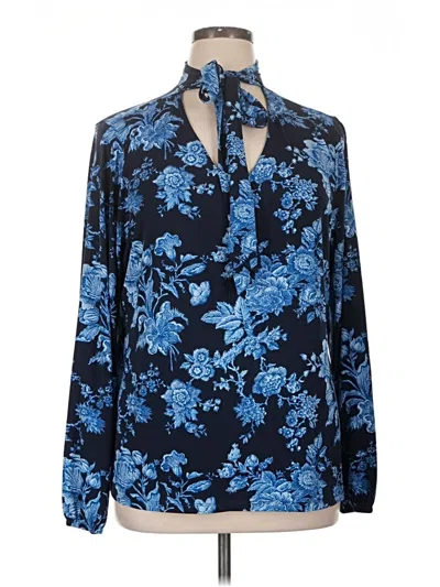 Pre-owned Jason Wu Long Sleeve Blouse In Blue
