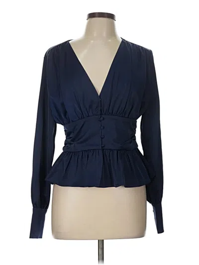 Pre-owned Jason Wu Long Sleeve Blouse In Blue