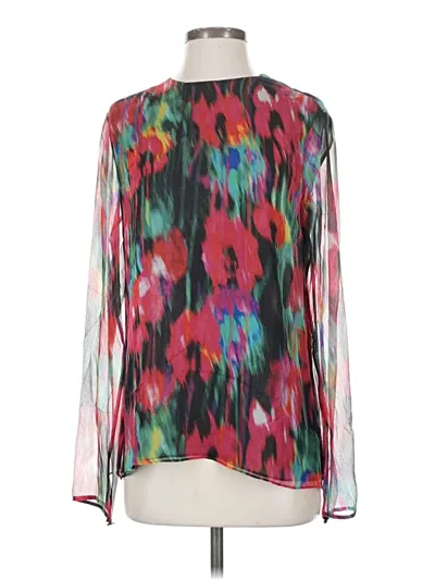 Pre-owned Jason Wu Long Sleeve Blouse In Red