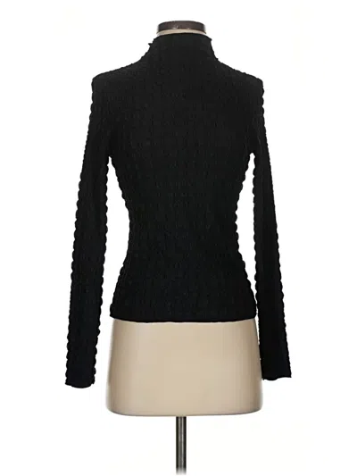 Jason Wu Long Sleeve Turtleneck In Black