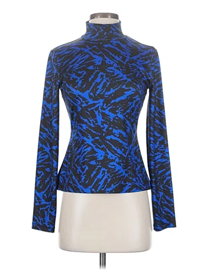 Pre-owned Jason Wu Long Sleeve Turtleneck In Blue
