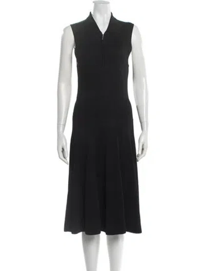 Pre-owned Jason Wu Midi Length Dress In Black