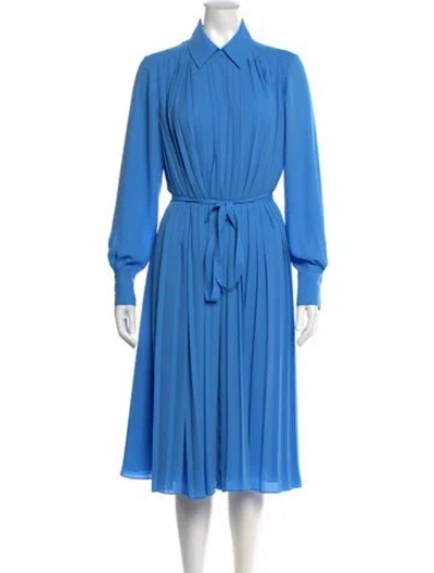 Pre-owned Jason Wu Midi Length Dress In Blue