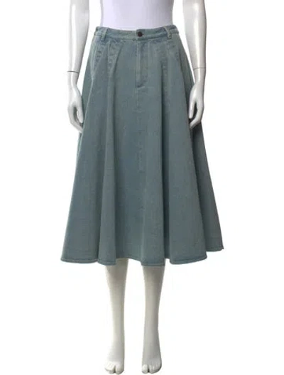 Pre-owned Jason Wu Midi Length Skirt In Blue