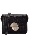 Jason Wu Mini Croc-embossed Leather Crossbody In Brown