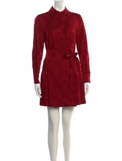 Pre-owned Jason Wu Mini Dress In Red