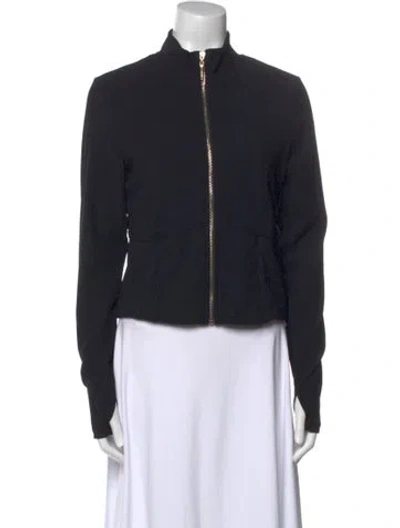 Pre-owned Jason Wu Mock Neck Long Sleeve Sweatshirt In Gray