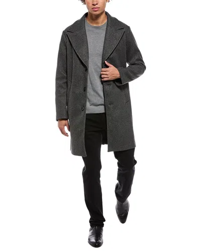 Jason Wu Notch Lapel Coat In Grey