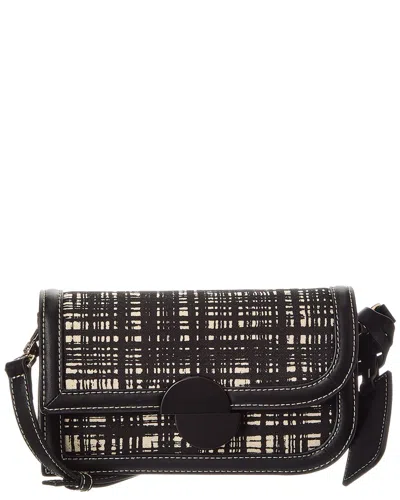 Jason Wu Orbit Canvas & Leather Sling Bag In Black