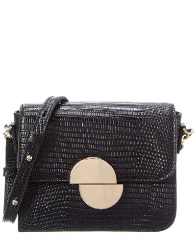 Jason Wu Orbit Leather Crossbody In Black