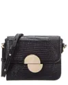 Jason Wu Orbit Leather Crossbody In Black
