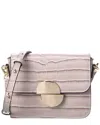 Jason Wu Orbit Leather Crossbody In Purple