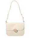 Jason Wu Orbit Leather Shoulder Bag In White