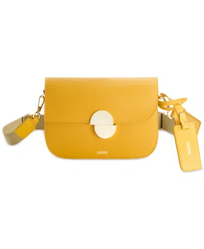 Jason Wu Orbit Small Leather Crossbody In Club Yellow