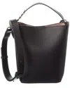 Jason Wu Paige Leather Bucket Bag In Black
