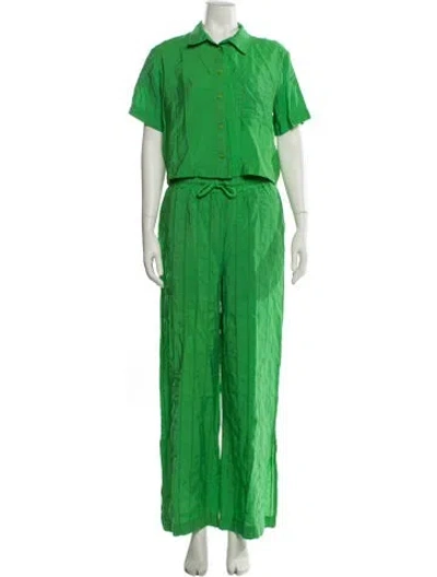 Pre-owned Jason Wu Pant Set In Green