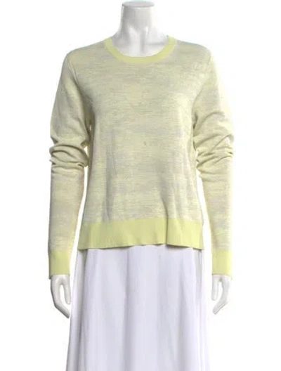 Pre-owned Jason Wu Patterned Crew Neck Sweater In Grey