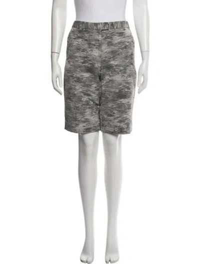 Pre-owned Jason Wu Patterned Knee-length Shorts In Grey