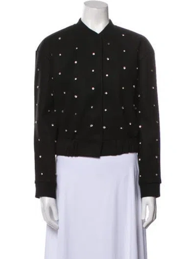 Pre-owned Jason Wu Polka Dot Print Jacket In Black