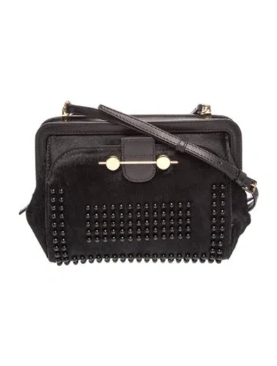 Pre-owned Jason Wu Ponyhair Crossbody Bag In Black