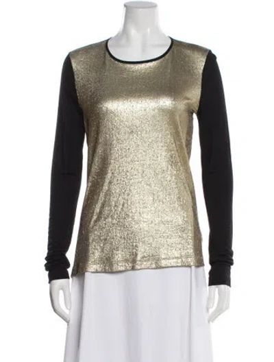 Pre-owned Jason Wu Printed Crew Neck Top