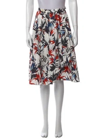 Pre-owned Jason Wu Printed Knee-length Skirt In Multi