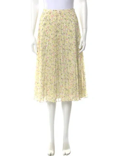Pre-owned Jason Wu Printed Knee-length Skirt W/ Tags In Multi