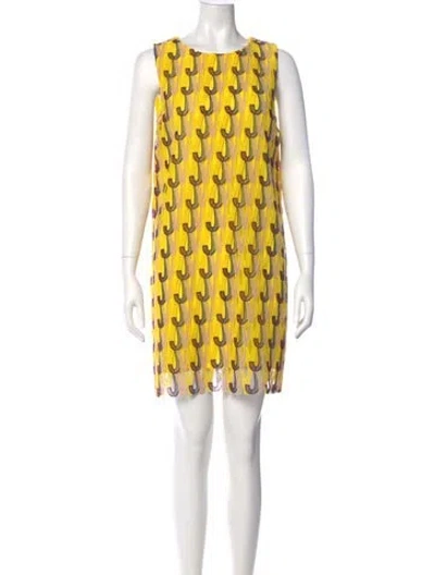 Pre-owned Jason Wu Printed Mini Dress