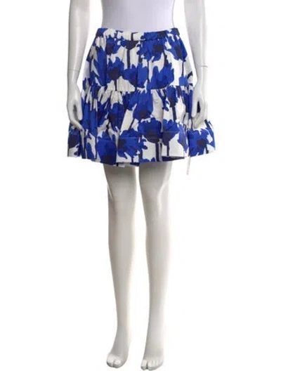 Pre-owned Jason Wu Printed Mini Skirt In Multi