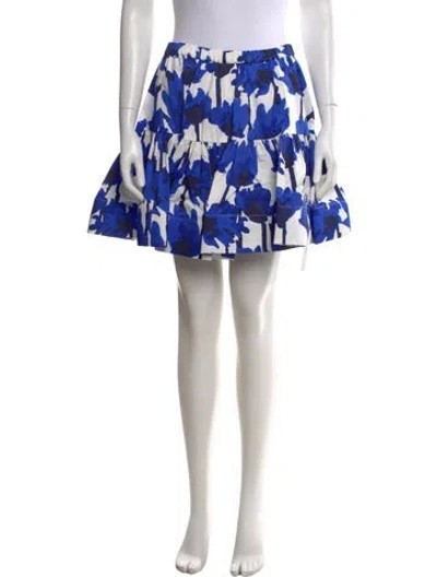 Pre-owned Jason Wu Printed Mini Skirt In Multi