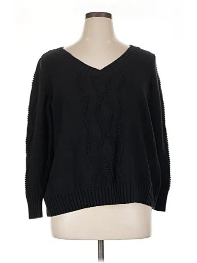 Pre-owned Jason Wu Pullover Sweater In Black
