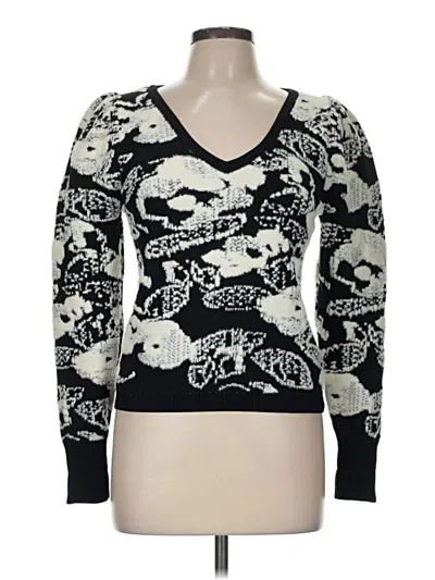 Pre-owned Jason Wu Pullover Sweater In Black