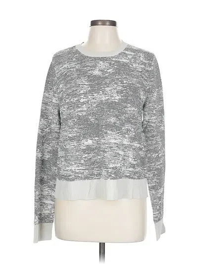 Pre-owned Jason Wu Pullover Sweater In Silver