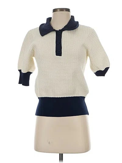 Pre-owned Jason Wu Pullover Sweater In White