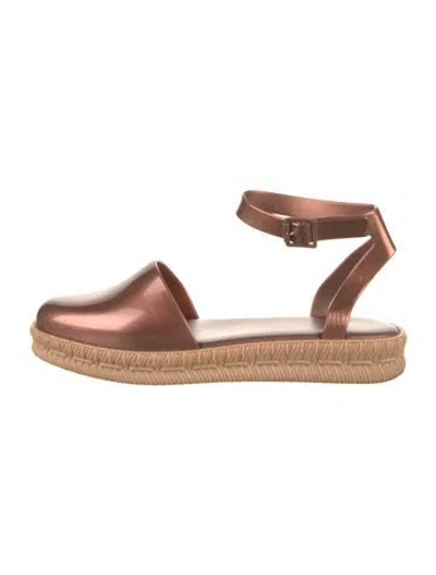 Pre-owned Jason Wu Pvc Espadrilles In Brown