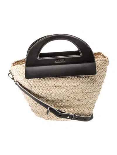 Pre-owned Jason Wu Raffia Crossbody Bag In Neutral